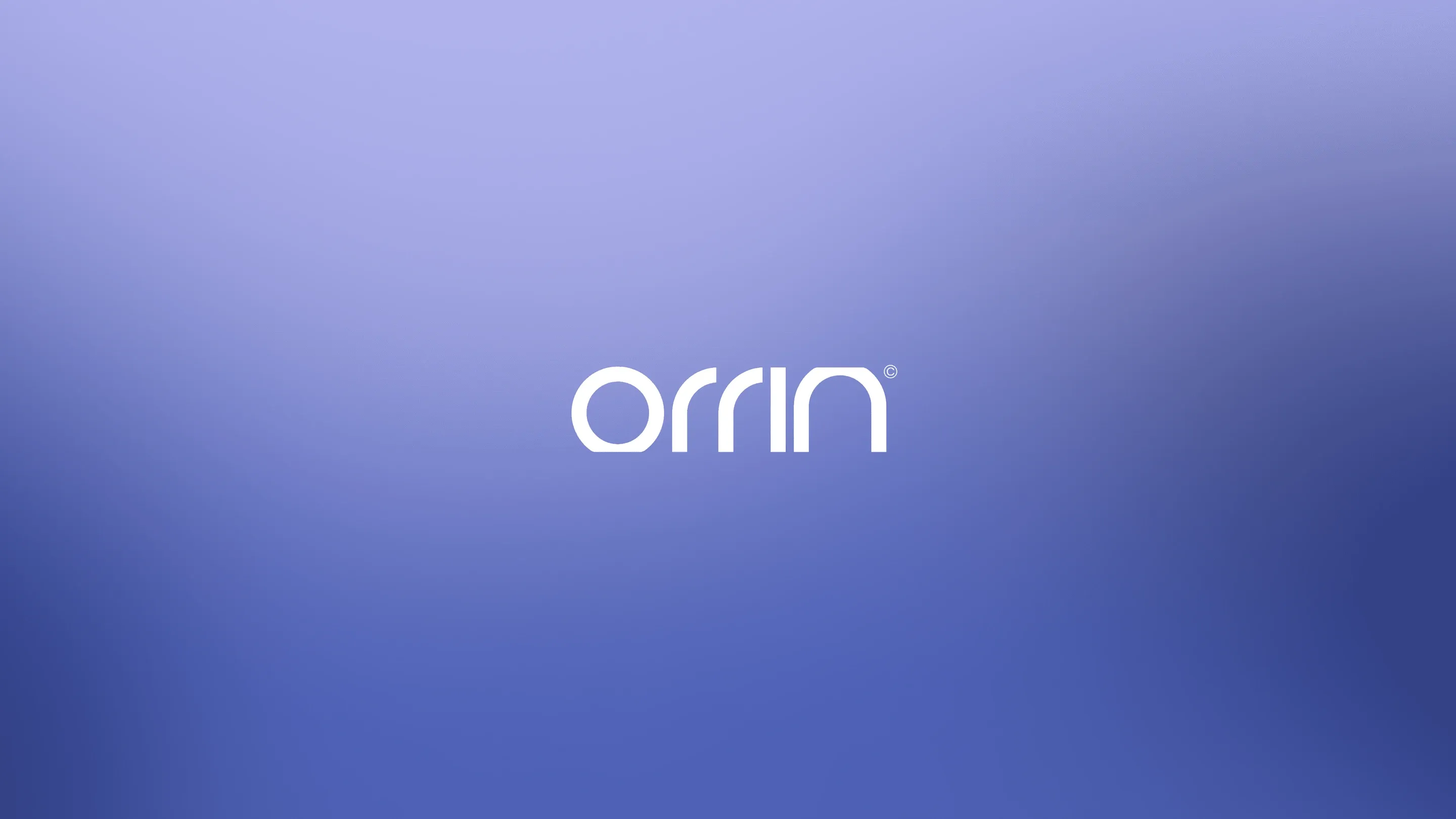 Orrin logo and brand identity